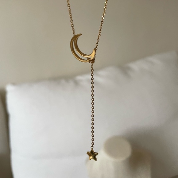 Moon & Stars Necklace - Picture 3 of 4